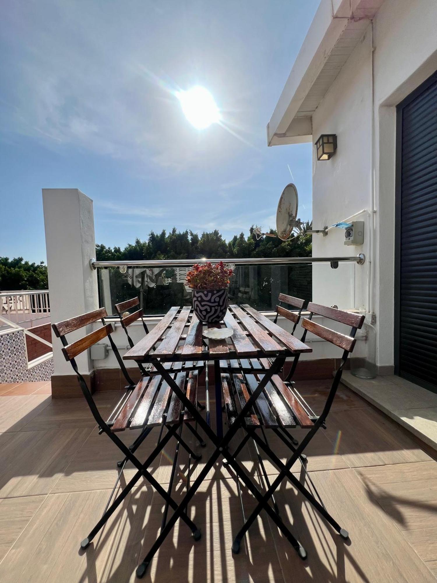 Casa Carmen Atico Primera Linea De Playa มาลากา ภายนอก รูปภาพ