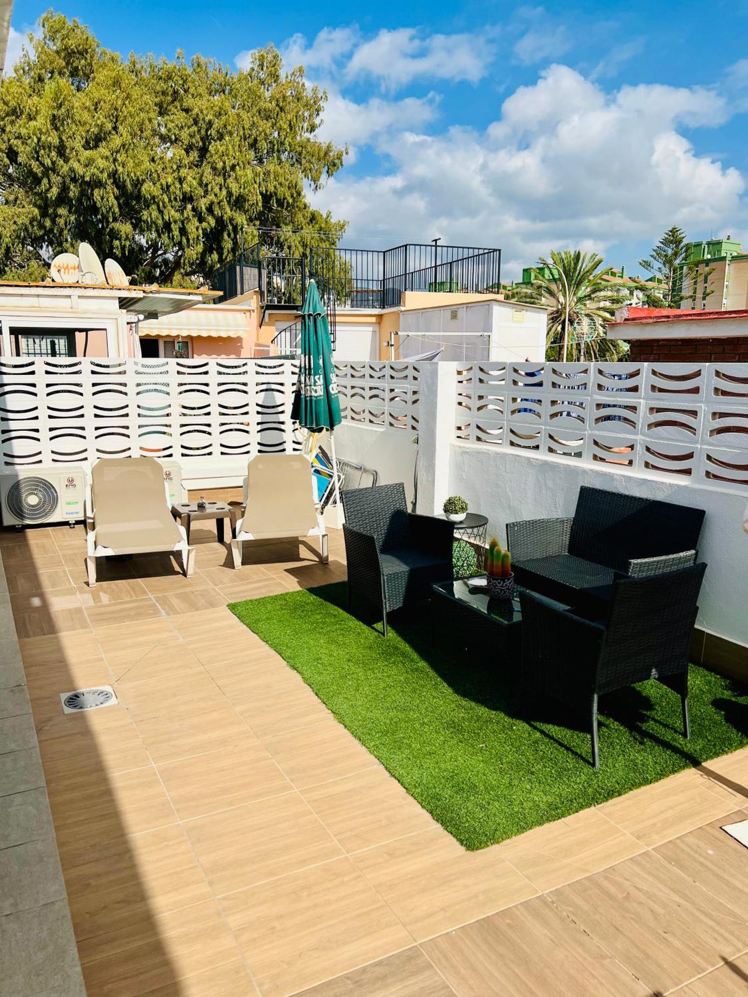 Casa Carmen Atico Primera Linea De Playa มาลากา ภายนอก รูปภาพ